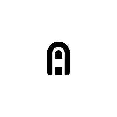 HA AH Yaratıcı bir logo tasarım şablonu