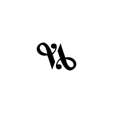 VA AV A Logo Simgesi Vektör Şablonu
