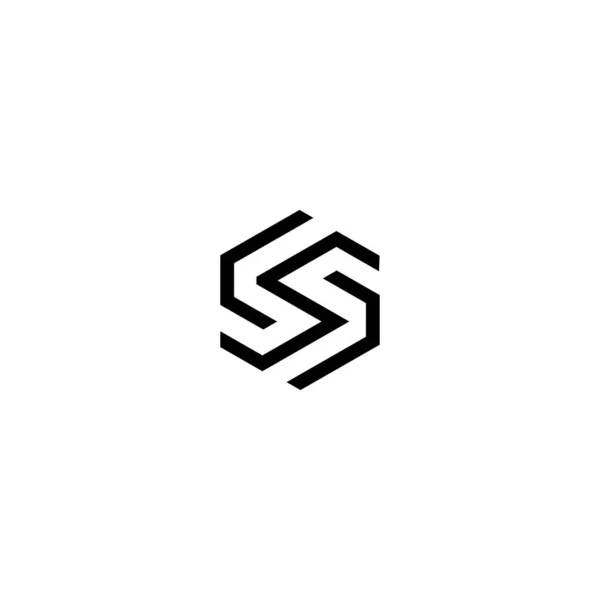 Logotipo Inicial Nombre Empresa — Archivo Imágenes Vectoriales