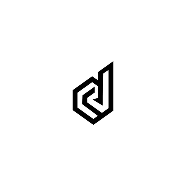 Bedrijfsnaam Van Het Oorspronkelijke Logo — Stockvector