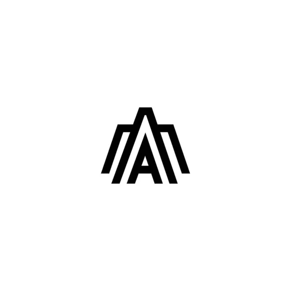 Mall För Brevets Logotyp — Stock vektor
