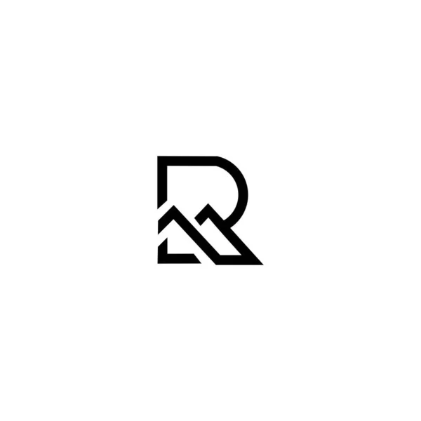 Letter Logo Design Met Creatief — Stockvector