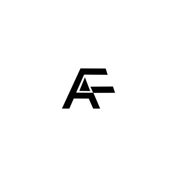Letter Logo Design Mall Vektor — Stock vektor