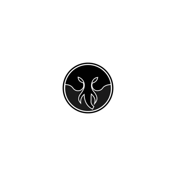 Elephant Abstract Vektör Logo Şablonu — Stok Vektör