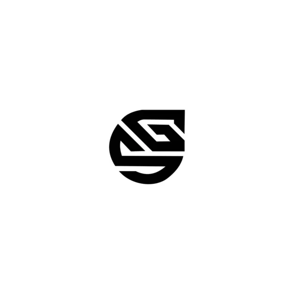 Група Компаній Пов Язана Логотип Букви — стоковий вектор