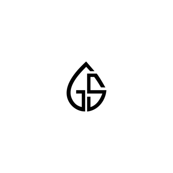 Sg初期ロゴアイコンベクトル — ストックベクタ
