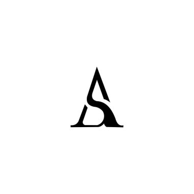 SA as a S Letter İlk Logo Tasarımı