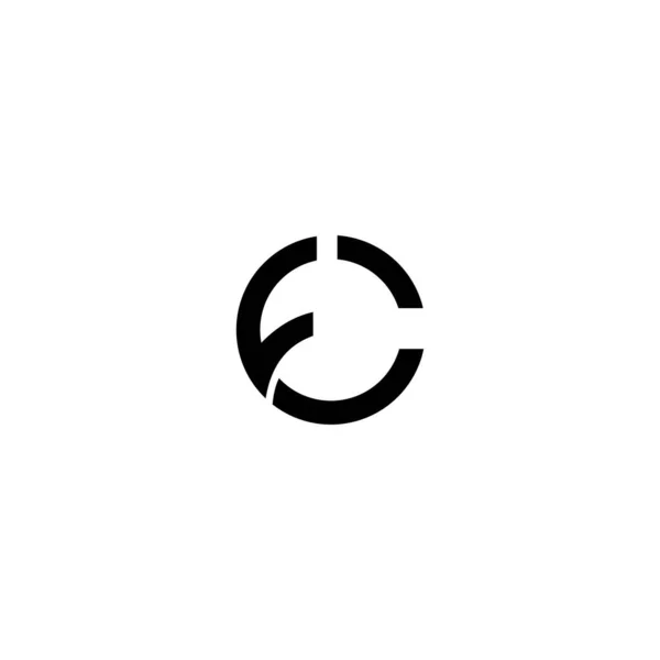Lettera Logo Design Vector — Vettoriale Stock