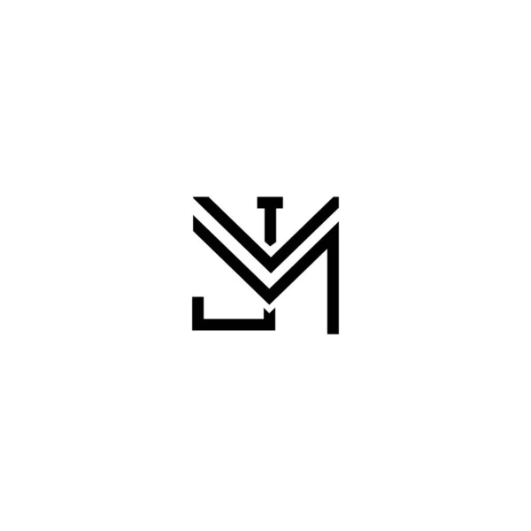 Letter Logo Tasarım Vektörü — Stok Vektör