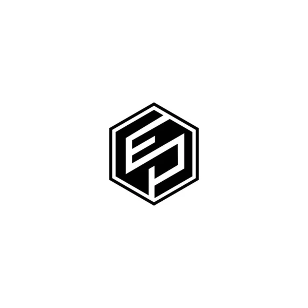 Litera Logo Design Vector — Wektor stockowy