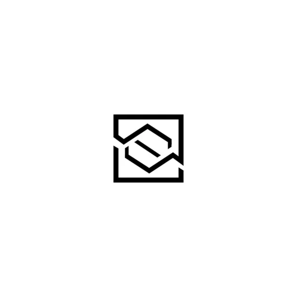 Letra Logo Diseño Vector — Vector de stock