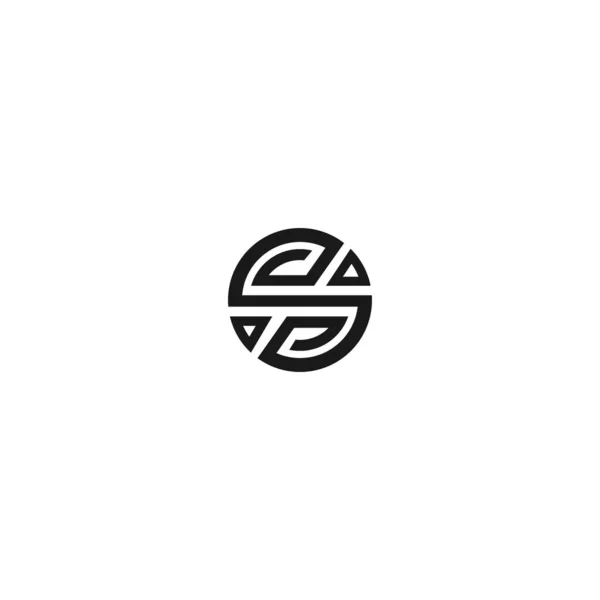 Carta Moderna Logo Design —  Vetores de Stock