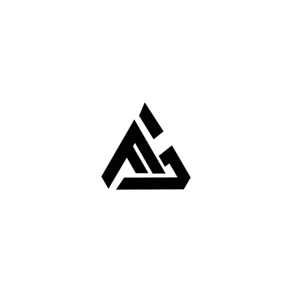 Letter Logo Design Vector — Stock vektor