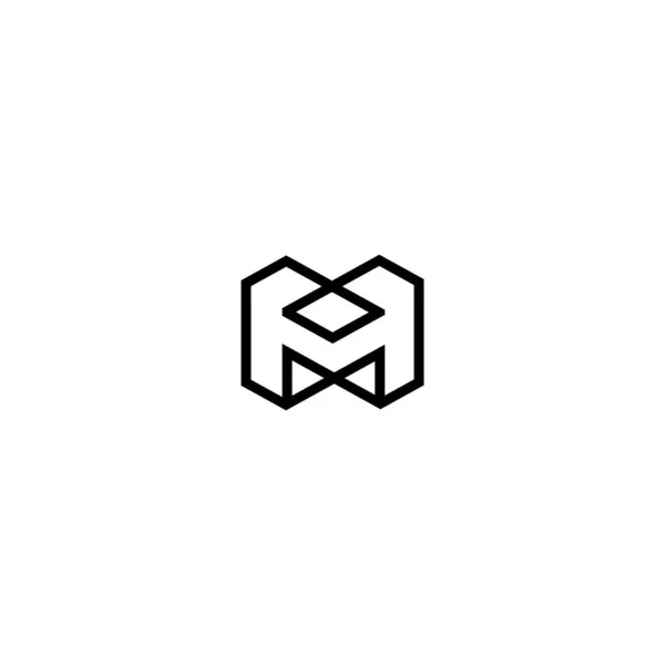 Letras Logo Diseño Vector — Archivo Imágenes Vectoriales