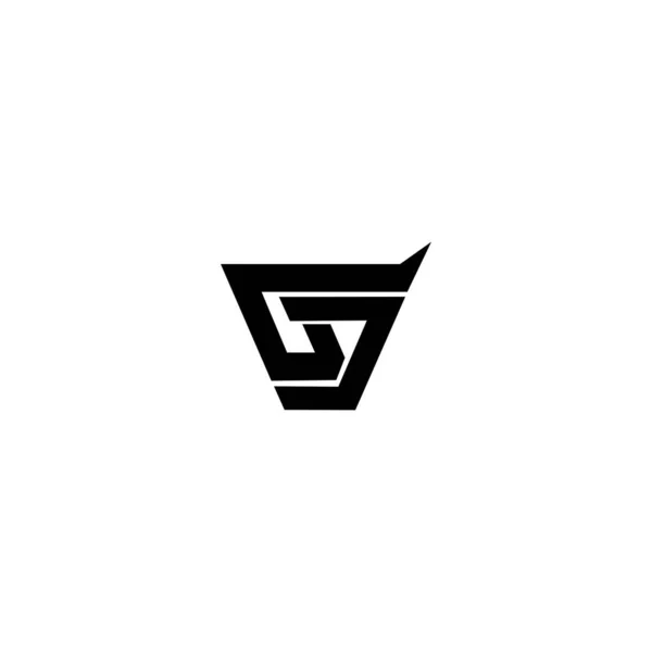 Letter Logo Design Vector Template — Stockvektor