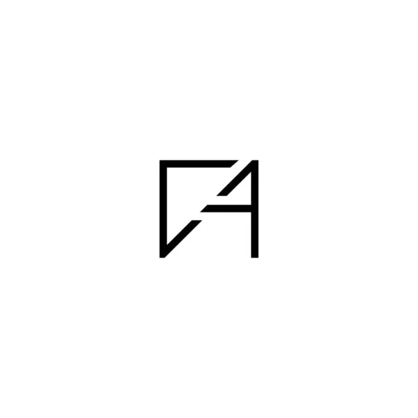 Letter Logo Design Vector Template — ストックベクタ