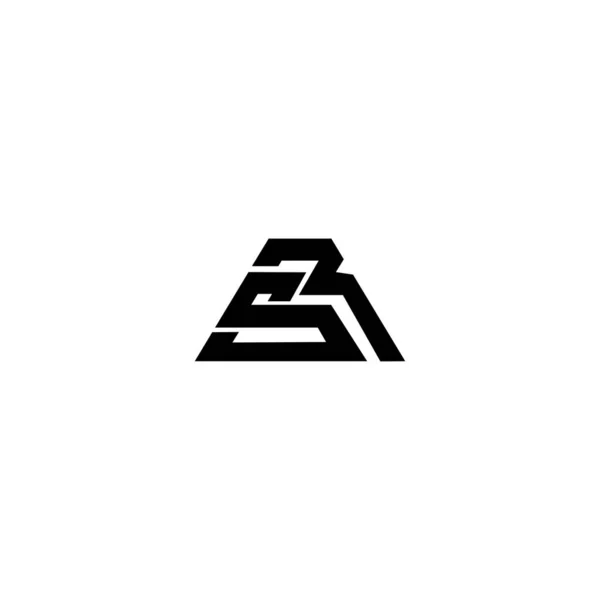 Літера Логотип Дизайн Векторний Шаблон — стоковий вектор