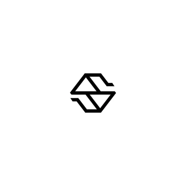 Carta Logotipo Diseño Vector Plantilla — Vector de stock