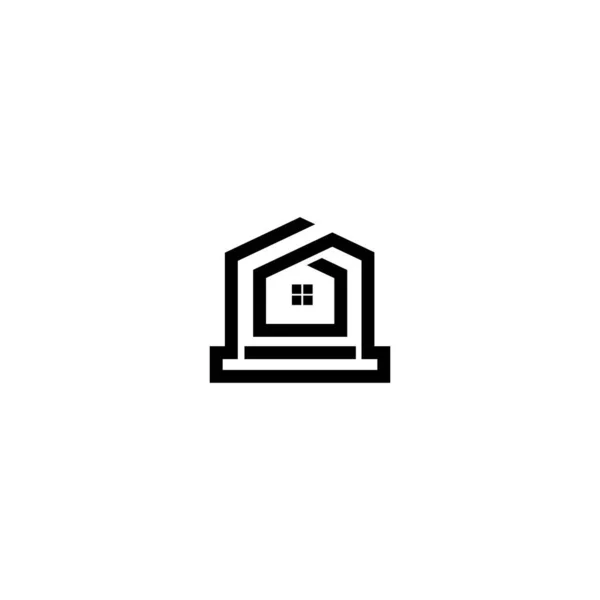 Accueil Logo Design Vectoriel Modèle — Image vectorielle
