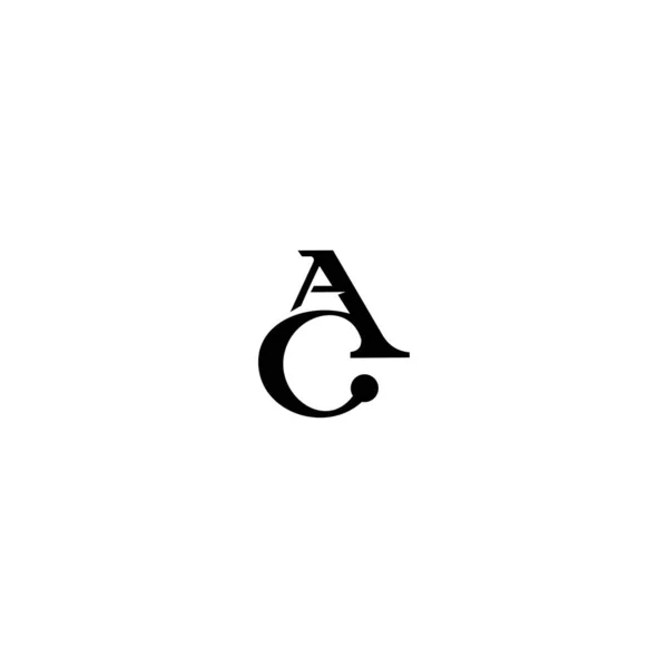 Letter Logo Design Modello Vettoriale — Vettoriale Stock
