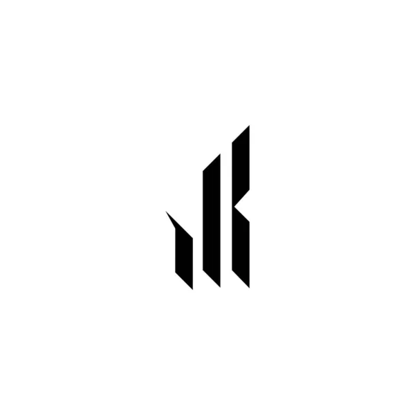 Schreiben Logo Design Vektor Vorlage — Stockvektor