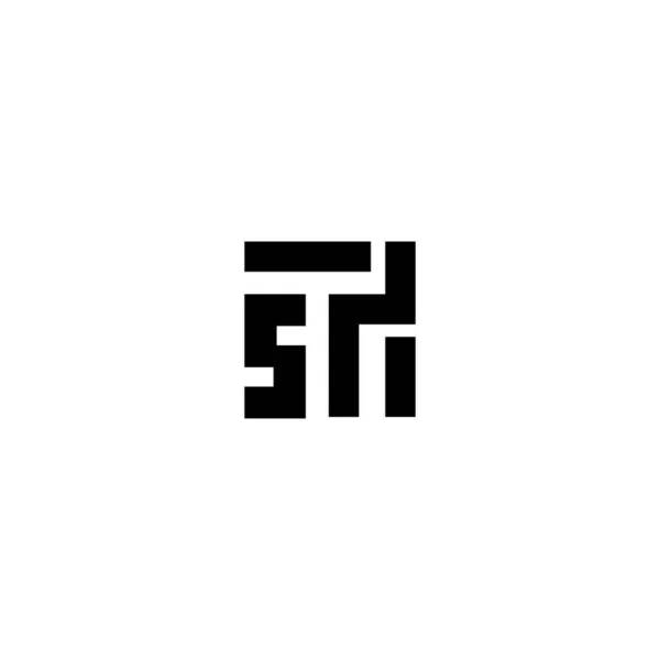 Letter Logo Design Vektor Mall — Stock vektor