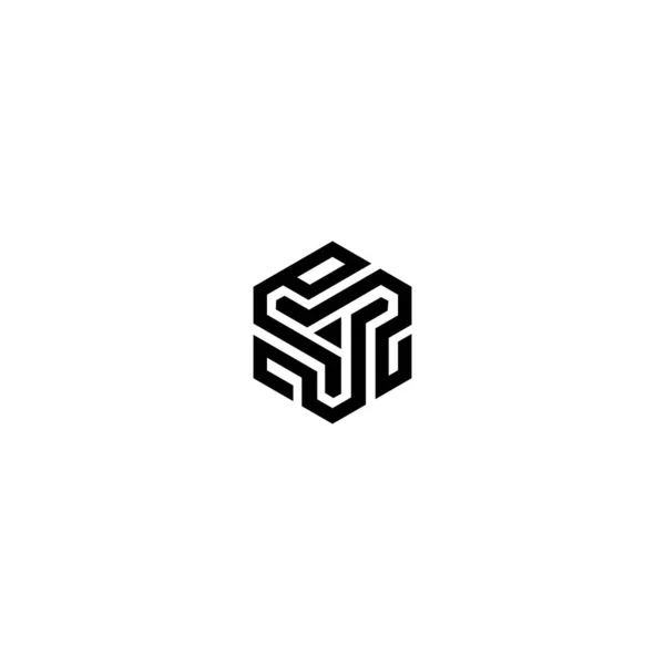 Letter Logo Design Template — 스톡 벡터