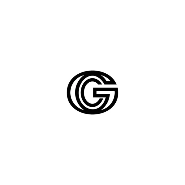 Harf Logo Tasarımı Şablonu — Stok Vektör