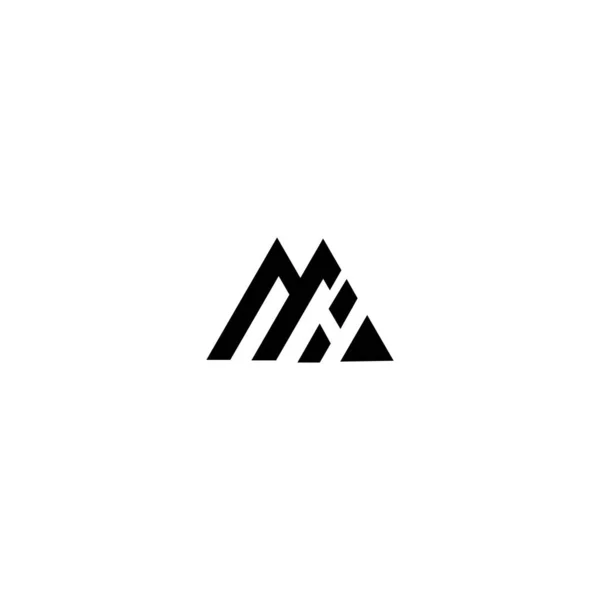 Modelo Design Logotipo Carta —  Vetores de Stock