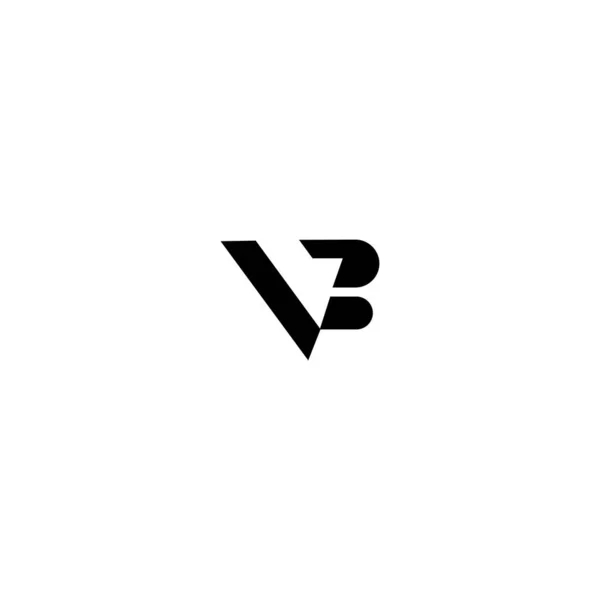 Vb字母标志设计模板 — 图库矢量图片