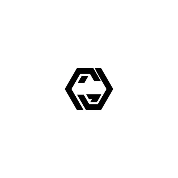 Carta Diseño Logo Con Creatividad — Archivo Imágenes Vectoriales
