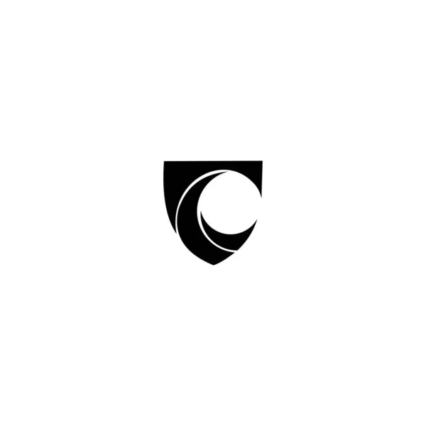 Cロゴアイコンデザインテンプレート要素 — ストックベクタ