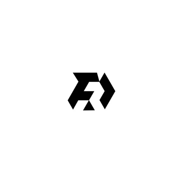 Carta Diseño Logo Creativo — Vector de stock