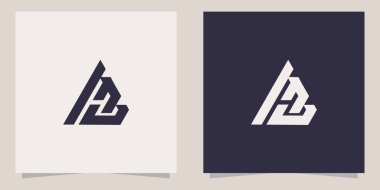 Hl harfi logo şablonu