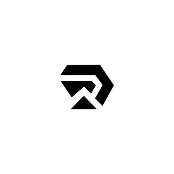 Letter Logo Ontwerp Sjabloon Vector — Stockvector