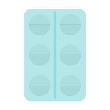 Su toplamış tabletler. Düz vektör illüstrasyonu