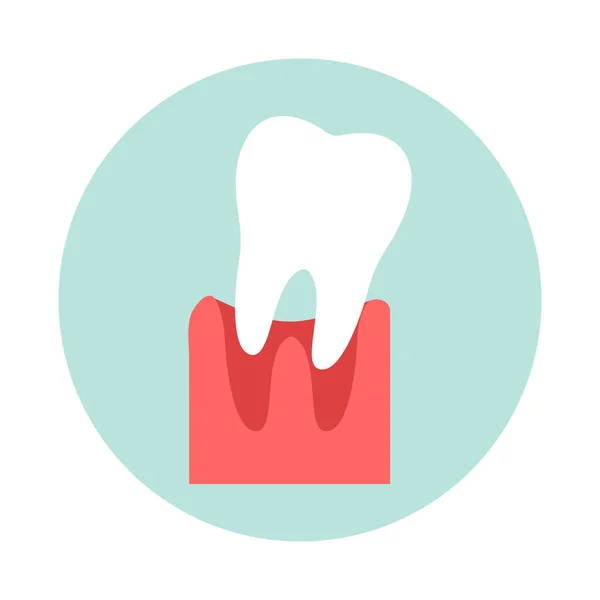 Tooth Loss Medicine Concept Health Care Concept Dental Care — Archivo Imágenes Vectoriales