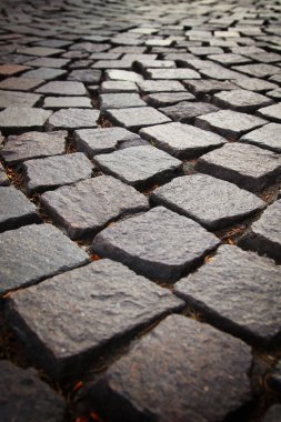 parke taşı, taş döşeme doku şehir