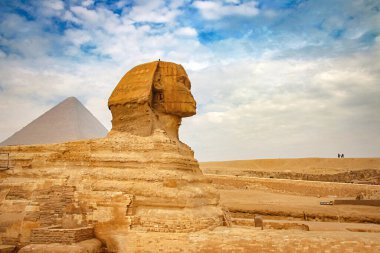 Antik sfenks ve piramitler, Mısır 'ın sembolü..