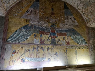 Mezar KV14, Mısır Firavunu Tausert 'in mezarı ve halefi Setnakhtu, Krallar Vadisi, Luxor, Mısır.