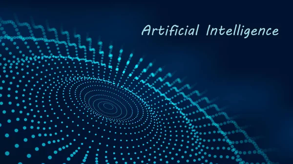 Sanal gerçekliğin analizi. Veri birikimi. Vektör illüstrasyonu.