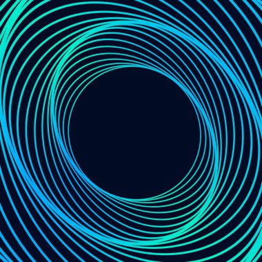 Tasarım için soyut müzik dalgası öğesi. Yumuşak hareket dinamiğinin vektör illüstrasyonu.