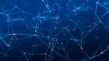 Elektronik bilgi yayma bloğu. Üçgen figürlerin yapısal bağlantıdaki hareketi. Üç Boyut .