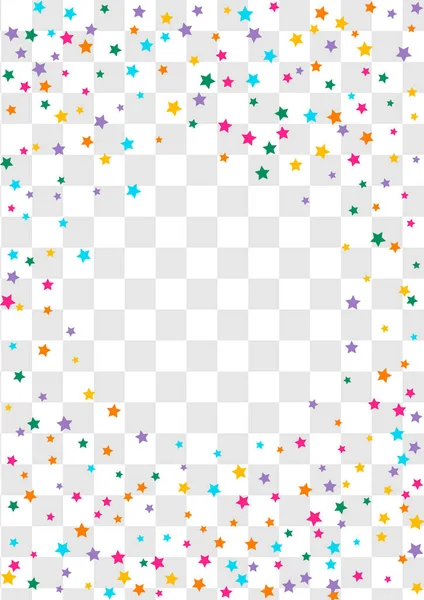 Bright Effect Vector Transparent Background Universe Pattern Multicolored Holiday Starry — Stock Photo, Image