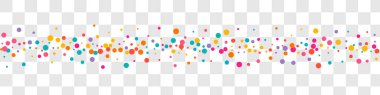 Parlak Yuvarlak Vektör Vektör Panoramik Şeffaf Arkaplan Eğlence Parıltısı Arkaplanı. Düşen Kutlama Polka Şablonu. Çok Renkli Yağmurlu Noel SancağıName.