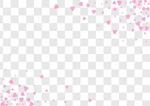 Burgundia Szív Vektor Átlátszó Háttér Dekoráció Confetti Template Rózsaszín Hearts — Stock Vector