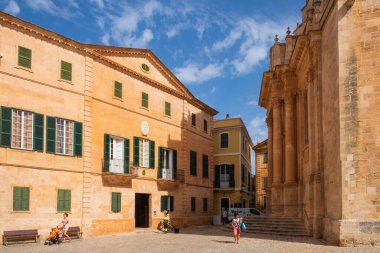 Menorca, İspanya, 20 Temmuz 2018. Ciudadela, Ciutadella, Menorca, Balear Adaları, İspanya. 