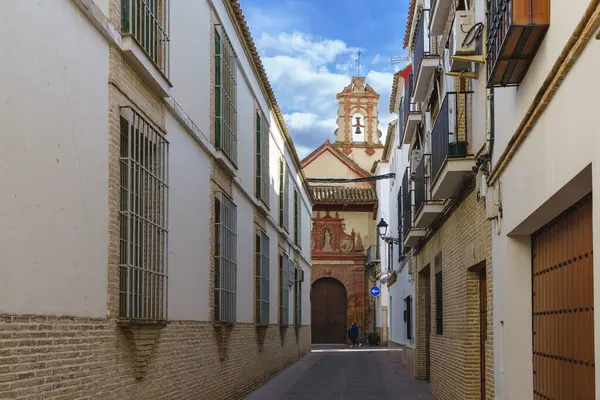 Ecija, Spanien, 9. März 2022. Straße in der Stadt Ecija, in Sevilla, Spanien — Stockfoto