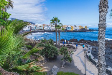 Puerto de la Cruz, Tenerife, June 23, 2022. View of the city of Puerto de la Cruz in Tenerife, Canary Islands. High quality photo