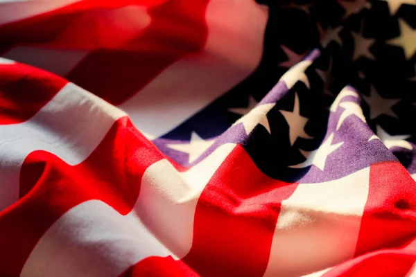 Ήλιος Έλαμψε Στην Αμερικανική Σημαία Images America National Day Σημαντικές — Φωτογραφία Αρχείου